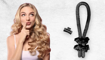 Hoe gebruik je heatless curls?