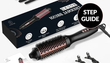 Perfecte blowout met een warmteborstel: stap voor stap