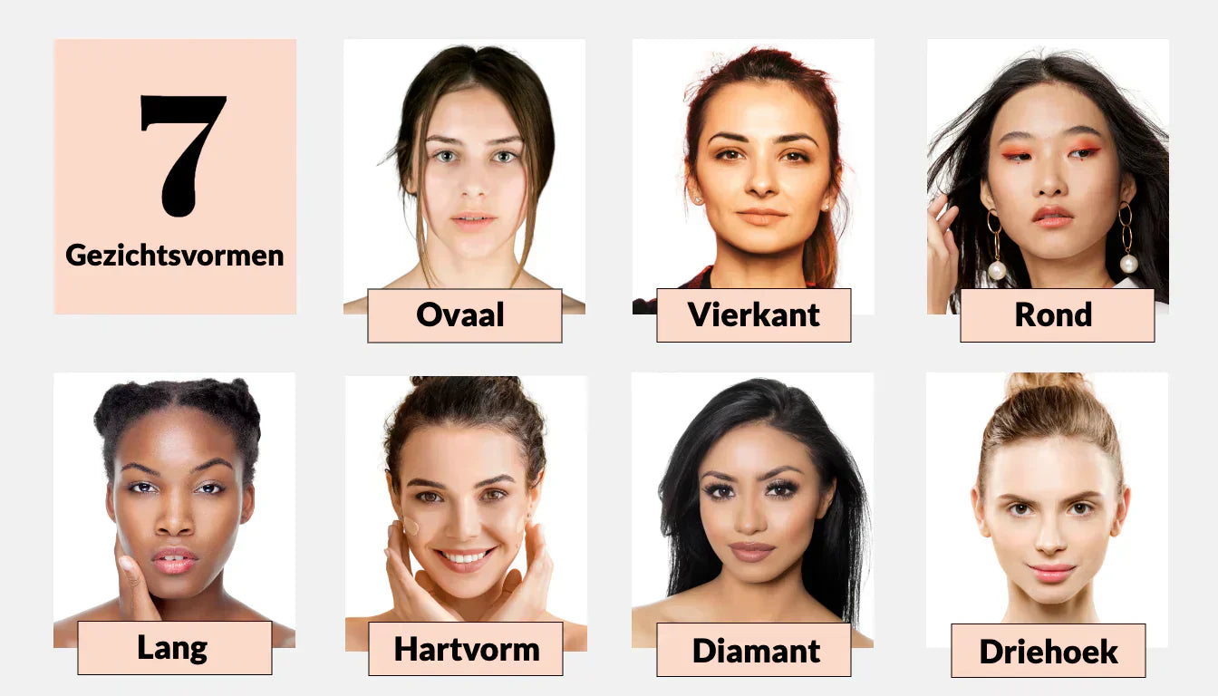 Welke haarstijl past het beste bij jouw gezichtsvorm?