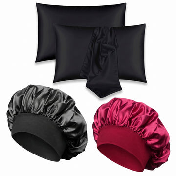 Satin Bonnet & Pillowcase Bundle