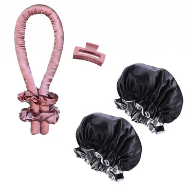 Heatless Styling & Satin Bonnet Bundle