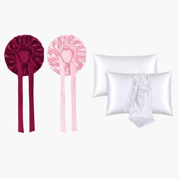 Bonnet met Striksluiting & Kussenslopen Bundel