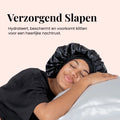 Beyeza satijnen slaapmuts dames met comfortabele elastische band