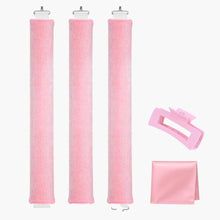 Beyeza blowout haarrollers set voor moeiteloze krullen zonder hitte.