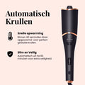 Beyeza automatische krultang voor langdurige, veerkrachtige en glanzende krullen.
