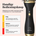 Professionele föhnborstel creëert snel volume en natuurlijke slag.