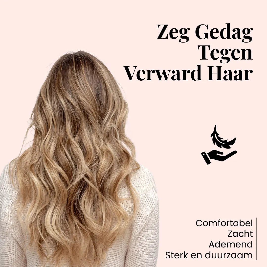 Beyeza waterabsorberende haarhanddoek met knopen voor perfecte pasvorm