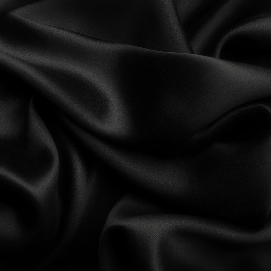 Satijnen haarroller voorkomt pluizig haar en behoudt natuurlijke glans