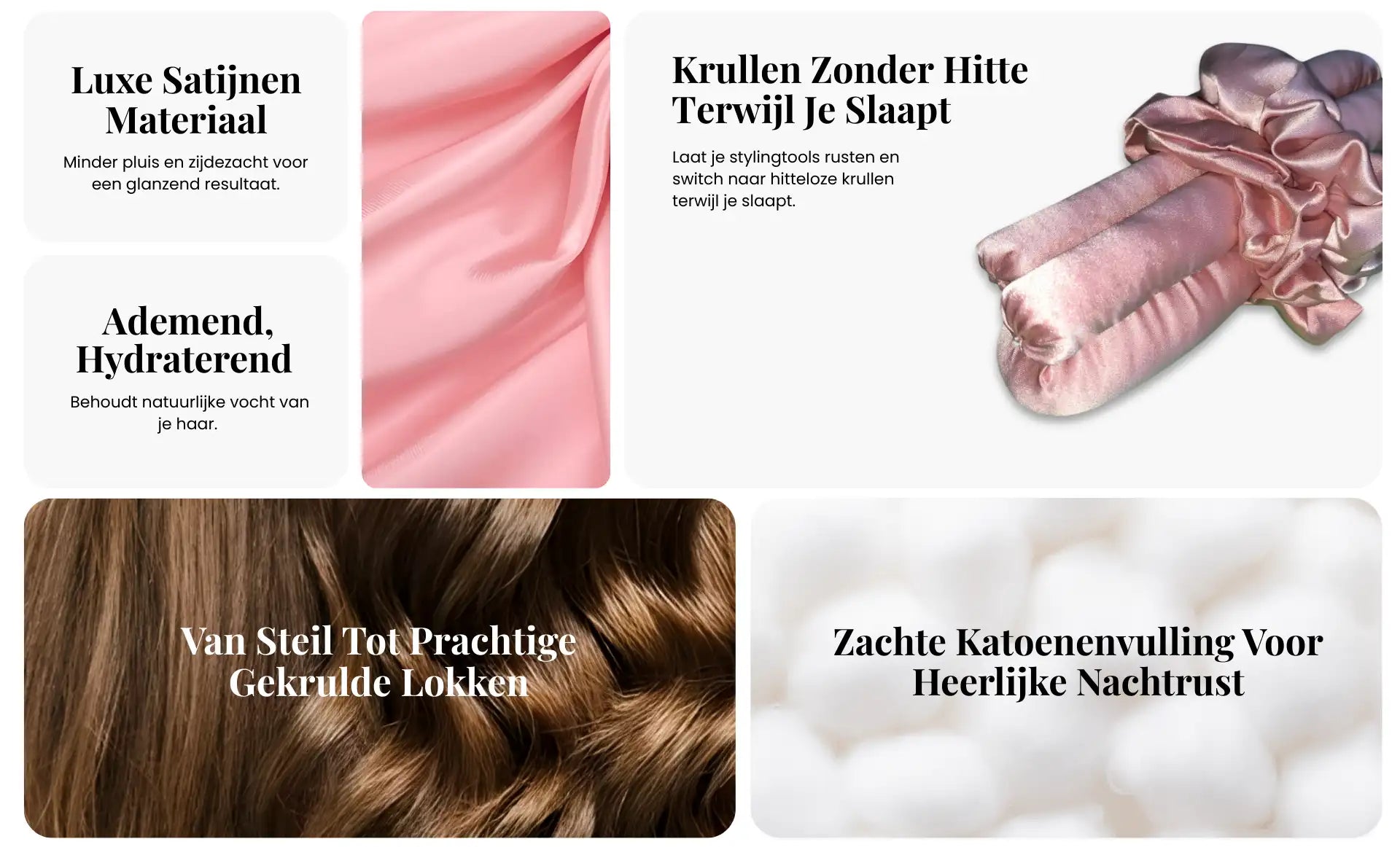 beyeza-heatless-curls-satijnen-krulset-zonder-hitte