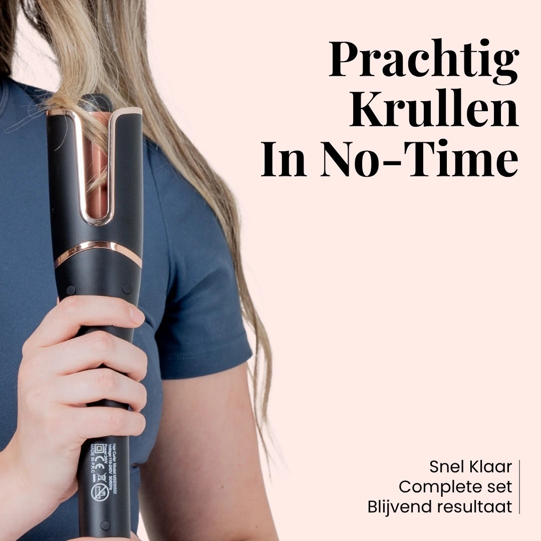 Beyeza krultang met digitaal display en 360 graden snoer.