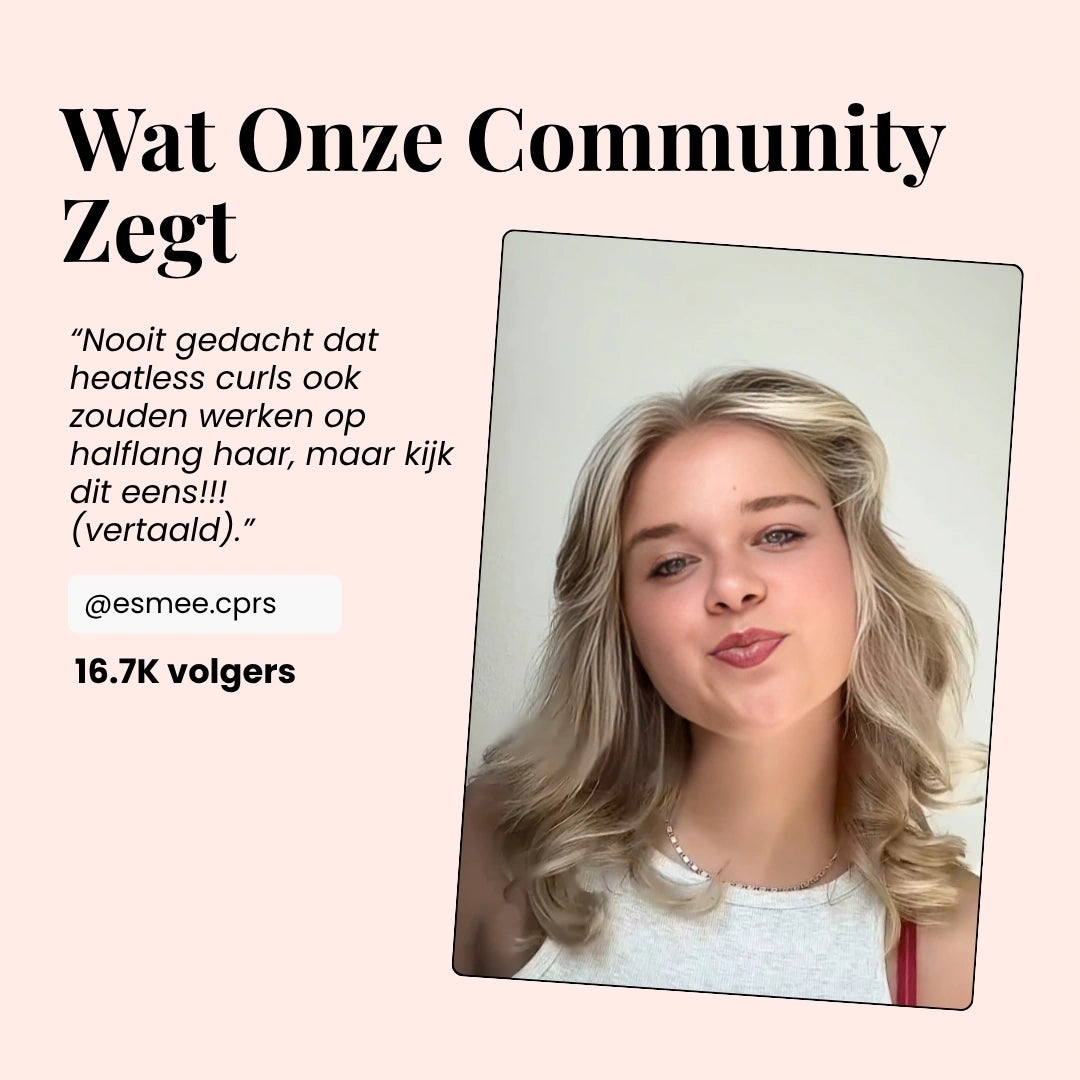 Beyeza blowout haarrollers helpen tegen droog en pluizig haar