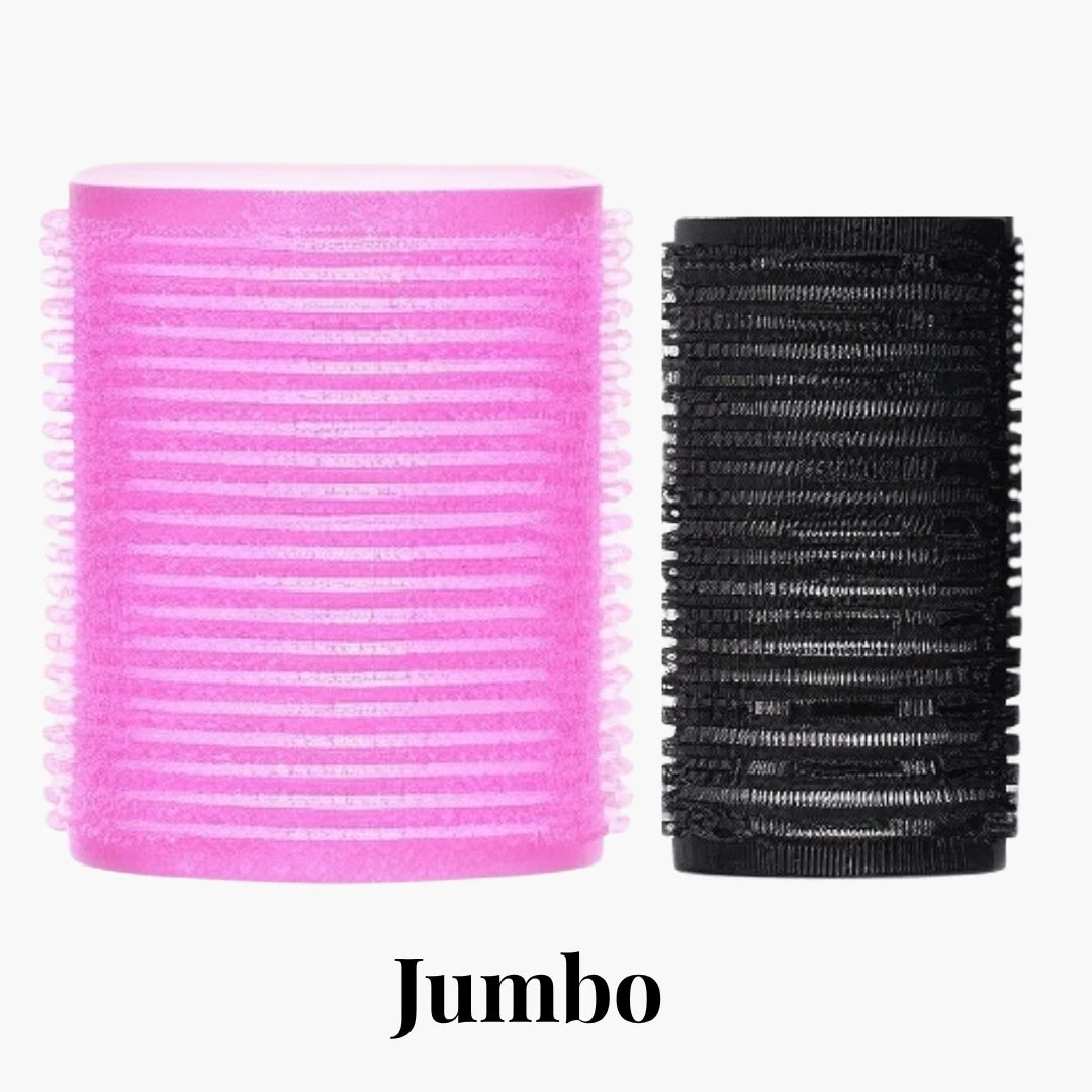 Beyeza krulspelden set met zelfklevende haarrollers en haarnet.