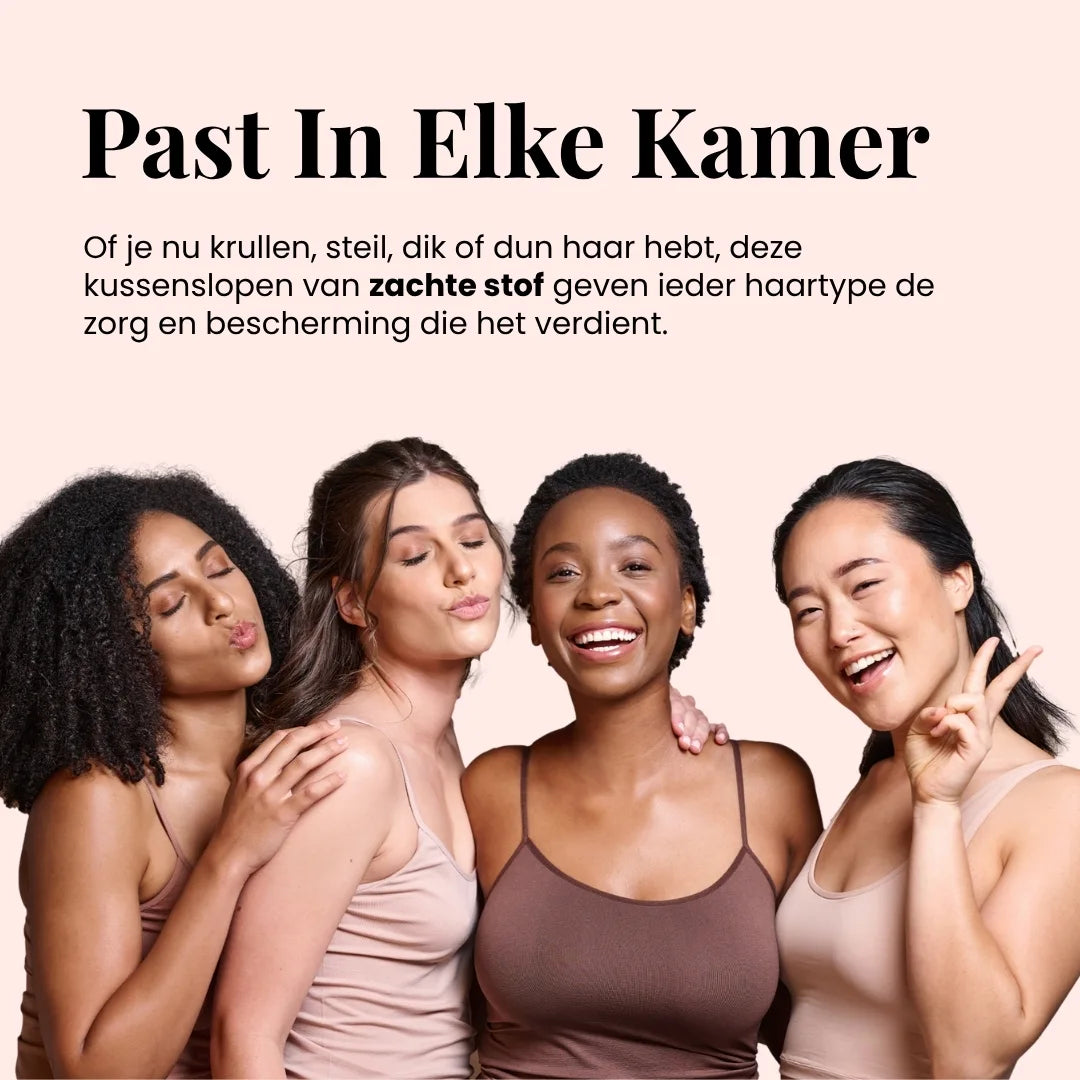 Beyeza luxe pillowcase zorgt voor glad haar en een stralende huid