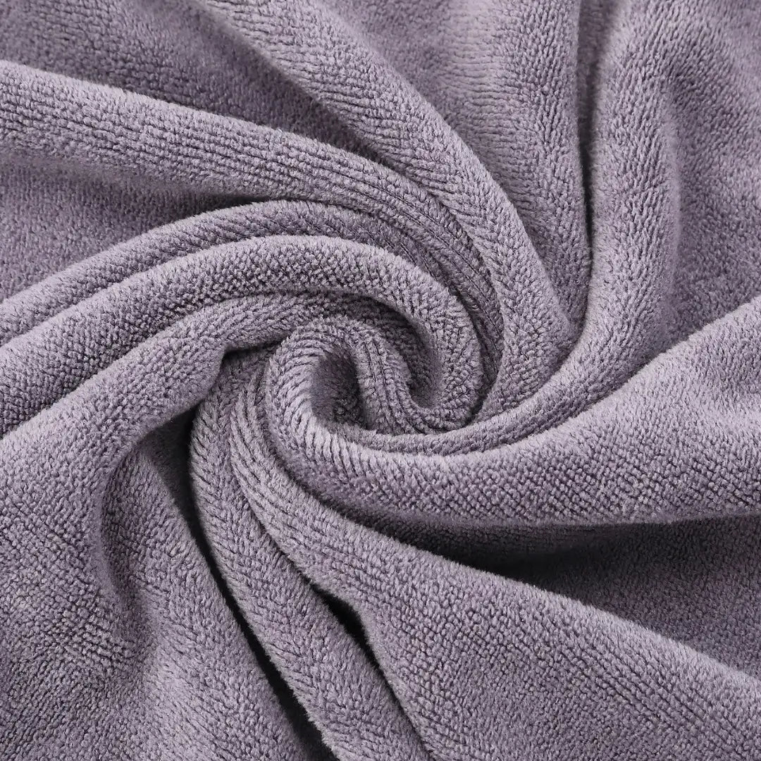 Microvezel haarhanddoek droogt je haar sneller dan katoen