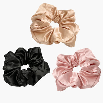 Cloud luxe satijnen scrunchie
