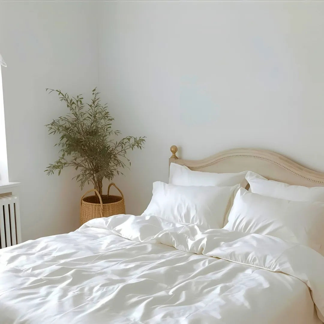 Temperatuurregulerende satijnen kussensloop voor warme zomers en koude nachten