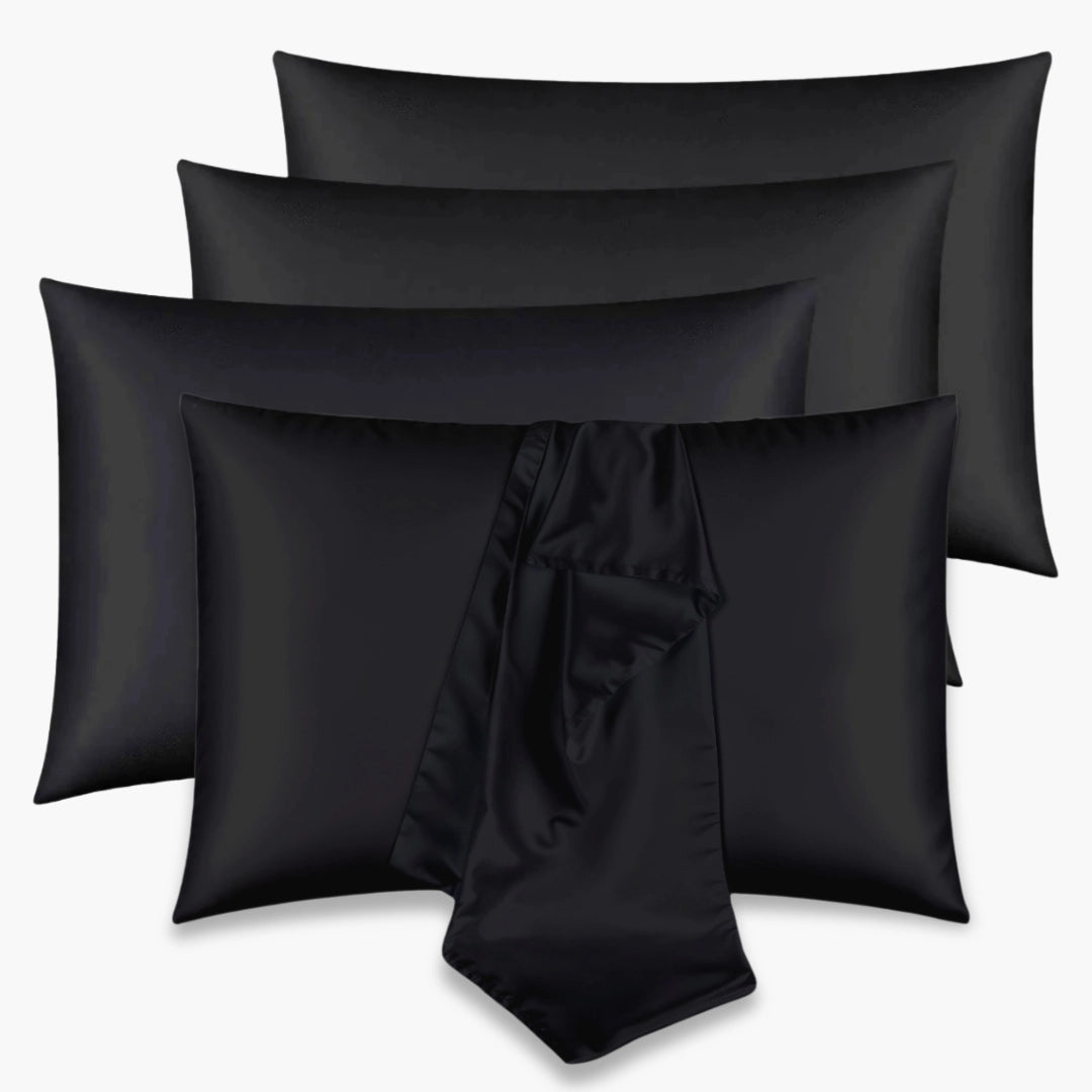 Beyeza satijnen kussensloop beschermt je haar tegen klitten en breuk