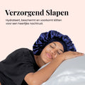 Beyeza satijnen bonnet met elastische band biedt perfecte nachtrust en comfort