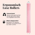 Beyeza velvet rollers creëren natuurlijke, volumineuze krullen tijdens het slapen.