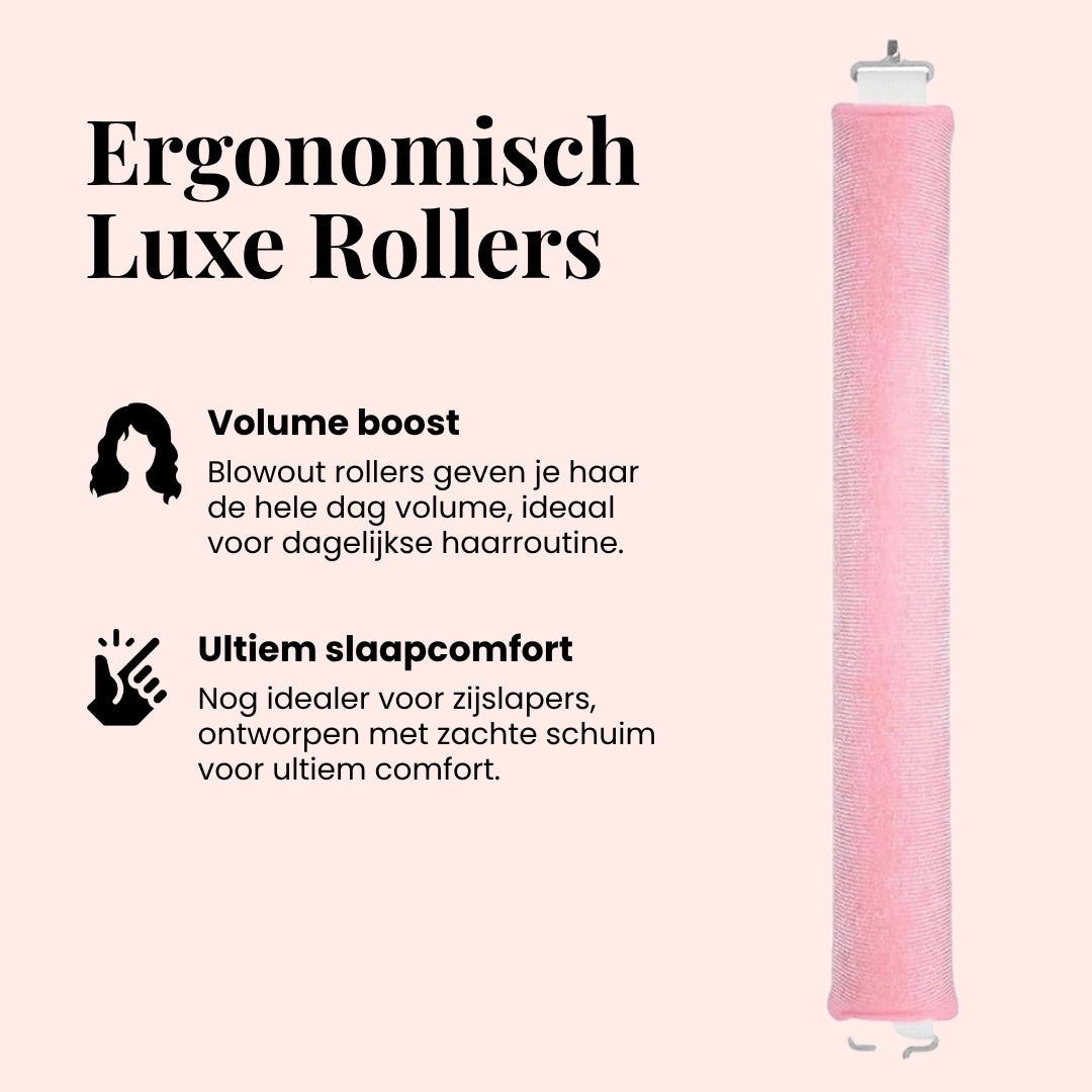 Beyeza velvet rollers creëren natuurlijke, volumineuze krullen tijdens het slapen.