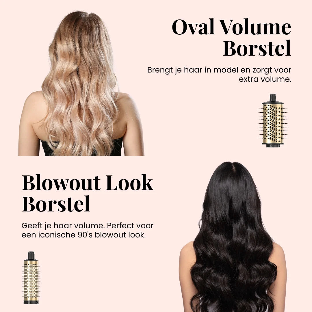 Beyeza haarstyler met digitaal display en krachtige luchtstroom voor elk haartype.