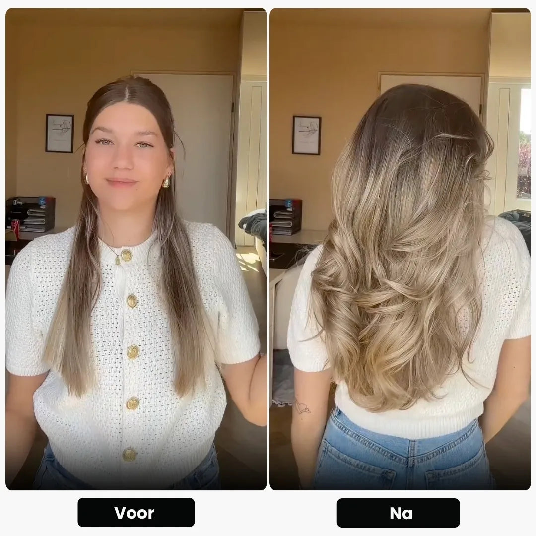 Beyeza airstyler met ionische technologie voor glanzend en pluisvrij haar.