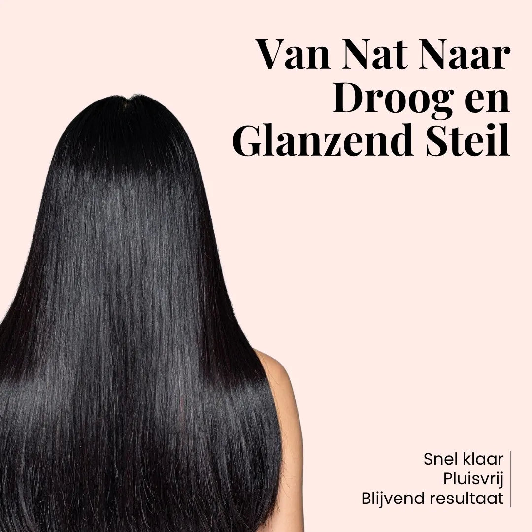 Professionele stijltang met ionentechnologie voor glanzend en gezond haar.