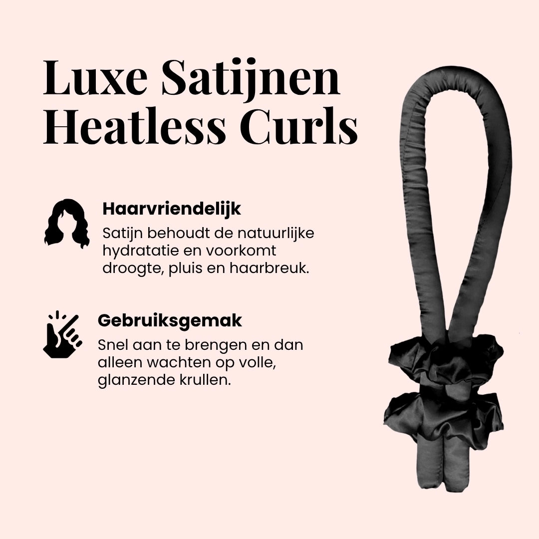 Beyeza heatless curls beschermt je haar tegen droogte en breuk