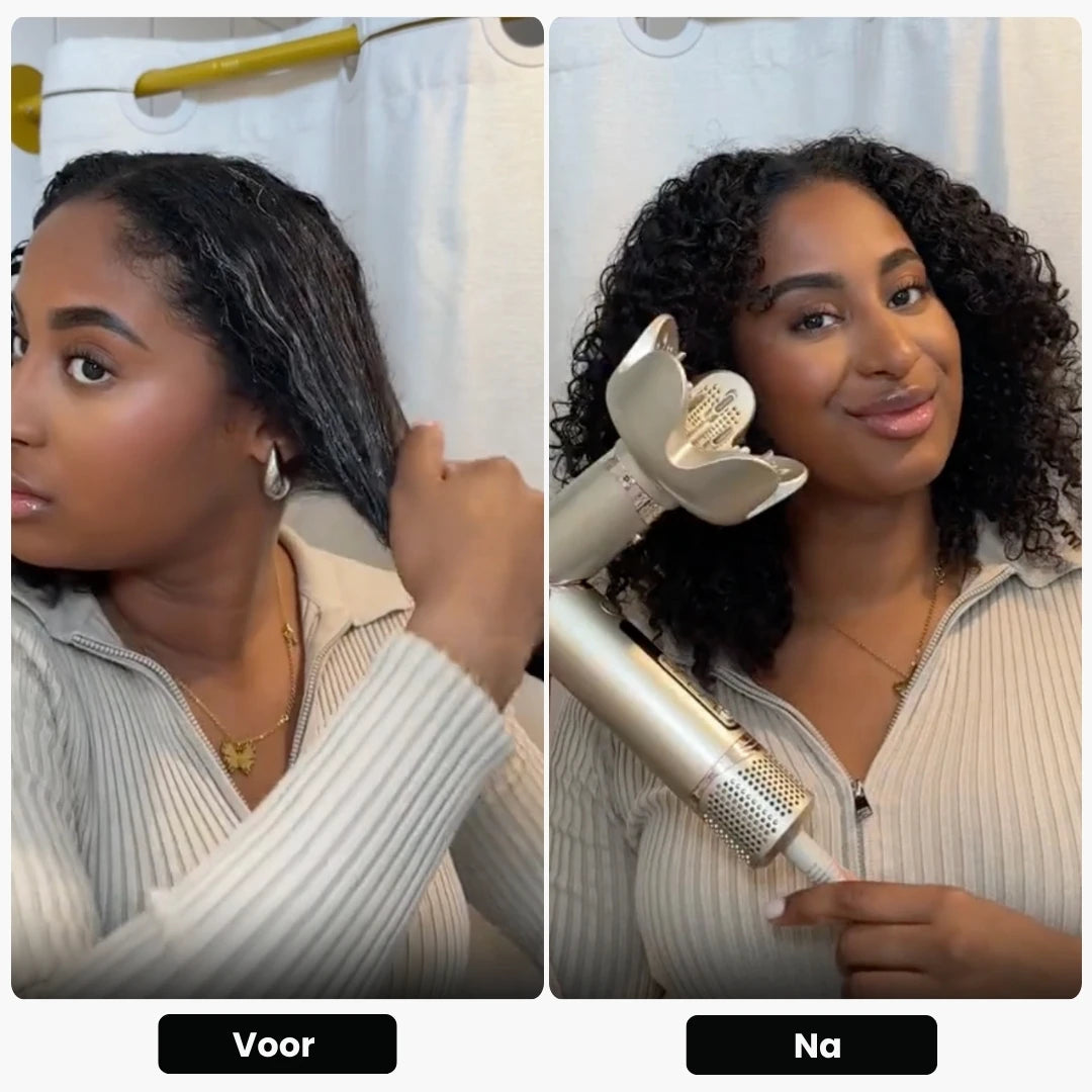 Beyeza föhn- en stijlborstel zorgt voor glanzend, salonwaardig resultaat thuis.