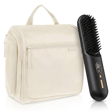 Toiletry bag & Wireless Styling Brush