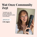 Automatische haarstyling krultang met haarklemmen en handige opbergtas.