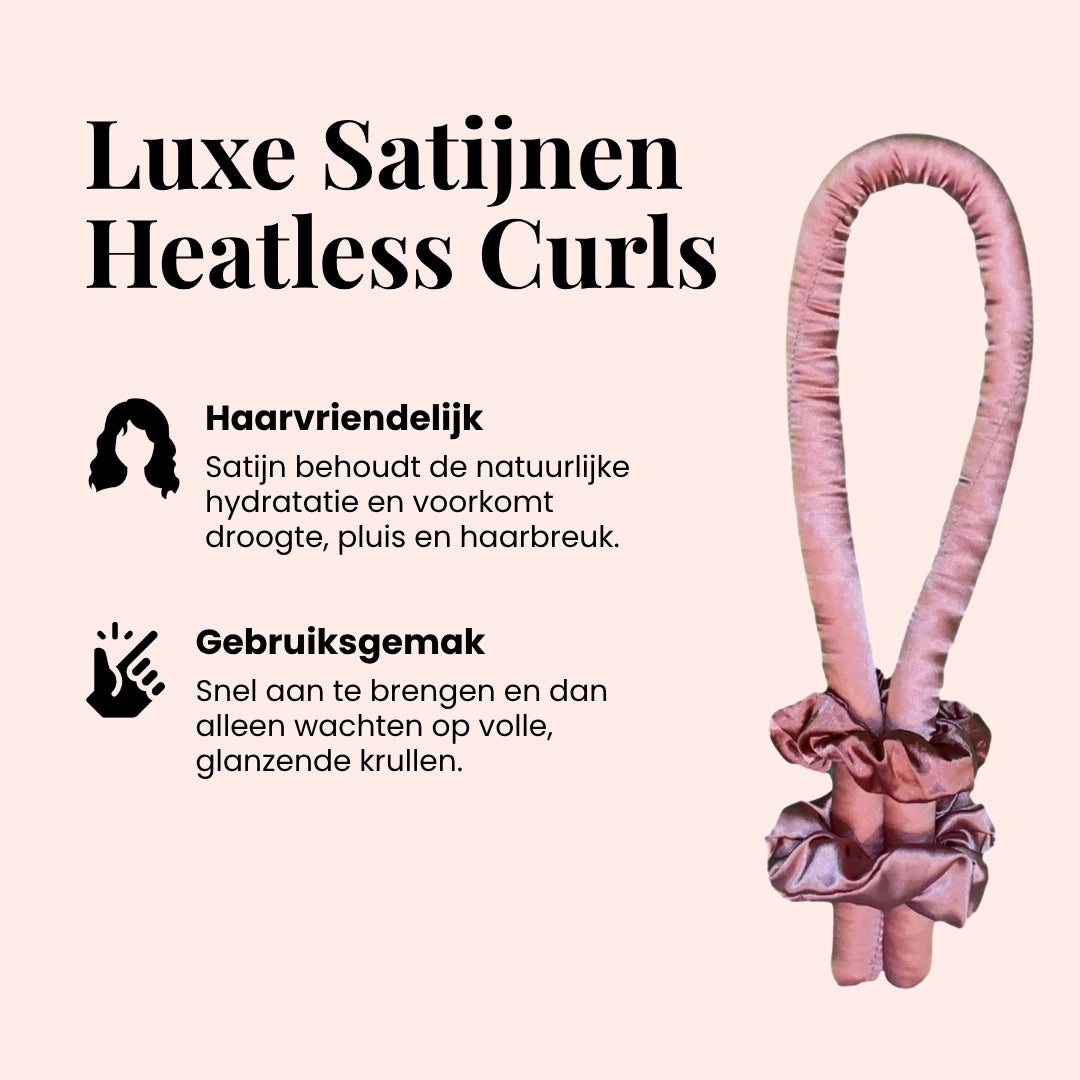 Beyeza heatless curls geeft volumineuze krullen zonder krultang of föhn