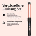Beyeza CurlPro krultang met digitale temperatuurregeling voor elk haartype.