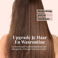 Waterabsorberende haarhanddoek ideaal voor krullend, stijl of lang haar