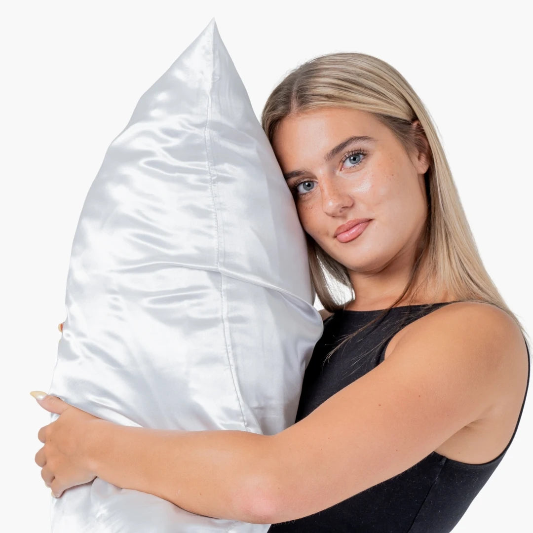 Beyeza luxe satijnen kussensloop voor stralende huid en gezond haar