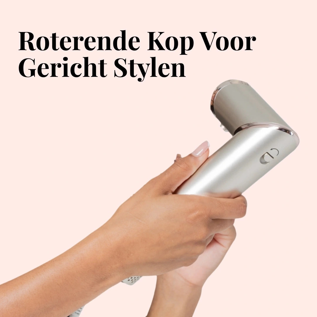 Beyeza krultang en stijlborstel in één complete stylingtool